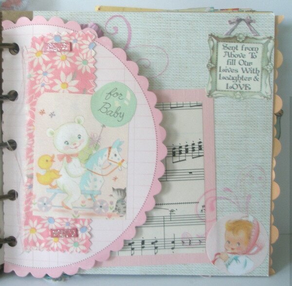 My Girl *Sassafrass Vintage Yummy* Paper Album 