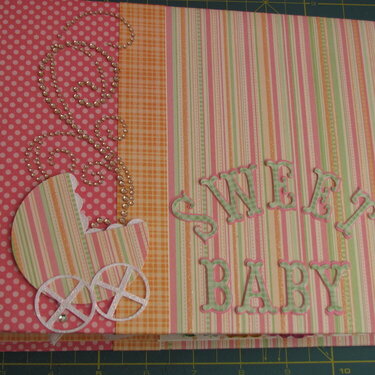Baby Girl Mini Album using Nana&#039;s Nursery