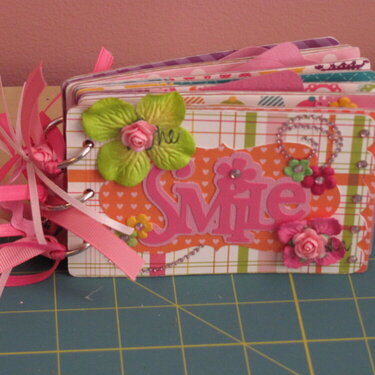 Mini Album to fit inside Altered Wooden Box