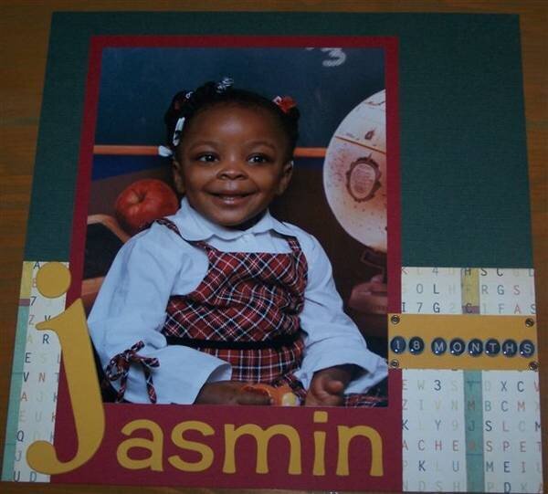 Jasmin at 18m