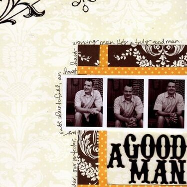 a Good Man *cocoa daisy november*