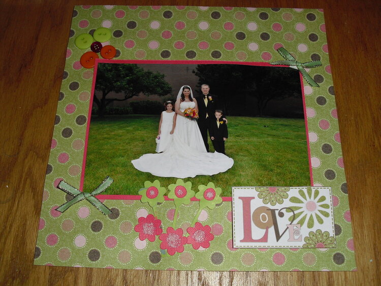 Pages for my cousin&#039;s scrapbook