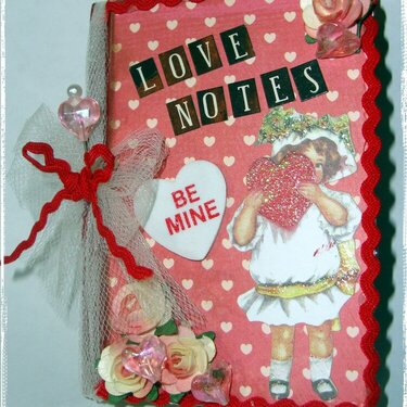 Love notes mini kraft book 3 x 4