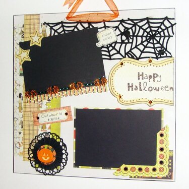 Acrylic halloween wall decor