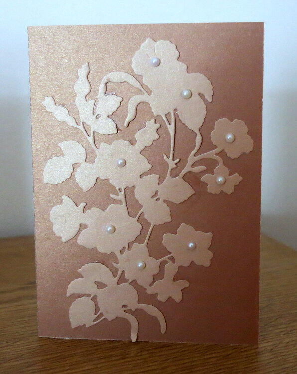 flowers card.