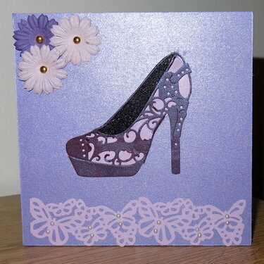 Shoe card
