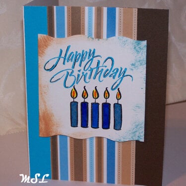 Happy Birthday Card (Adult Male)