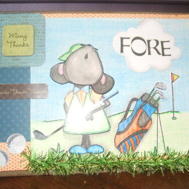 Thank you &quot;Fore&quot; helping us