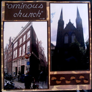 &quot;Ominous Church&quot; in Amsterdam
