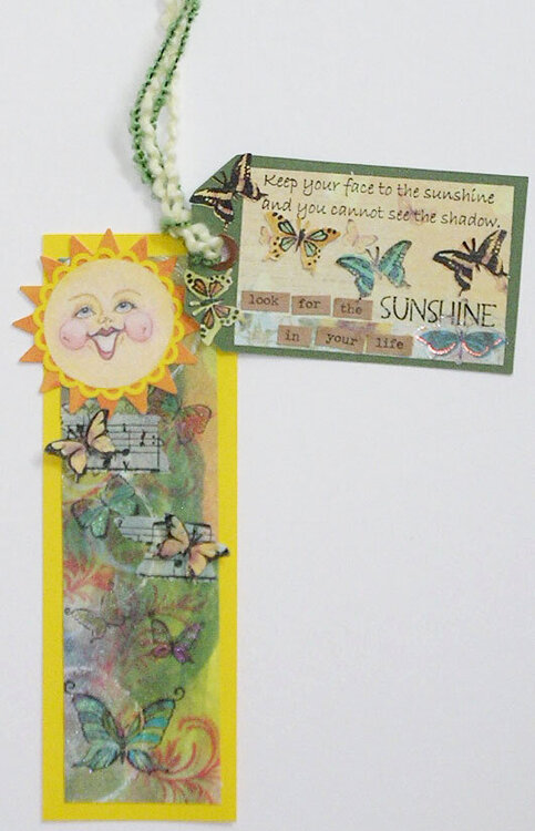 Sunshine bookmark