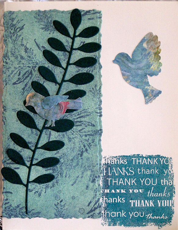card #7 thank you card for firefighter in Colorado Springs