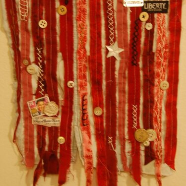 Fourth of July wallhanging