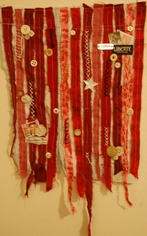 Fourth of July wallhanging