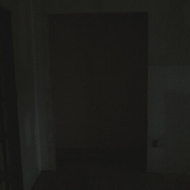 Pic is dark but this closet is huge!!!