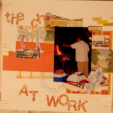 *the chef at work