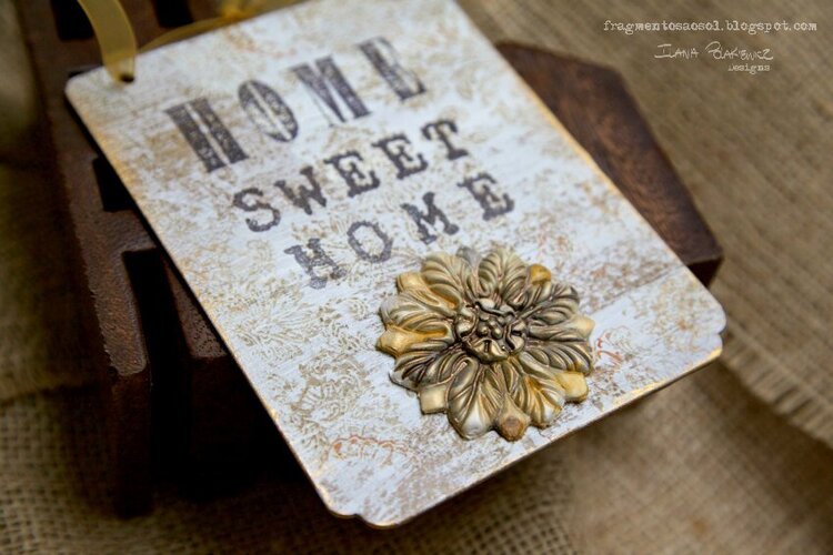 Decorative Board &quot;Home sweet home&quot;