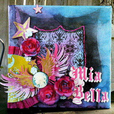 Scrapbook canvas Mia Bella