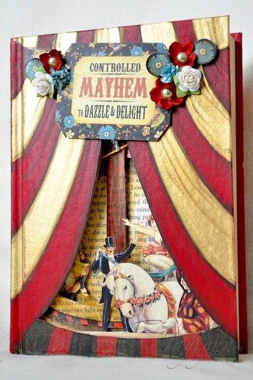 Outside Mayhem Altered Book Graphic 45