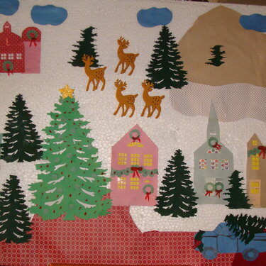 Diecuttville Christmas Wall hanging