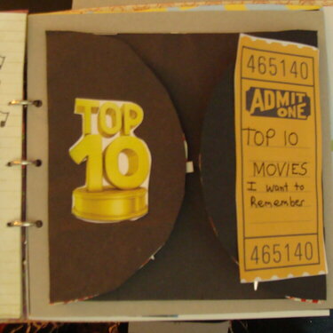 Time Machine page 5 fave Movie, foldout