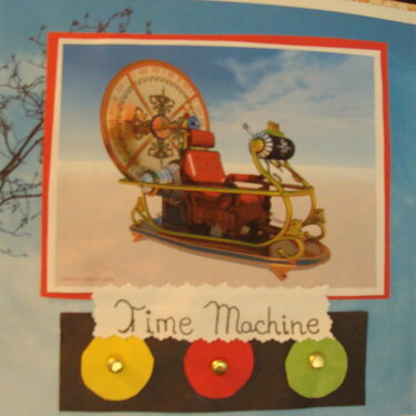 Time Machine inside cover