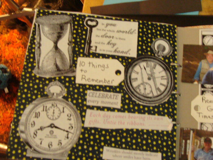Time Machine page 8 Things ideas to remember