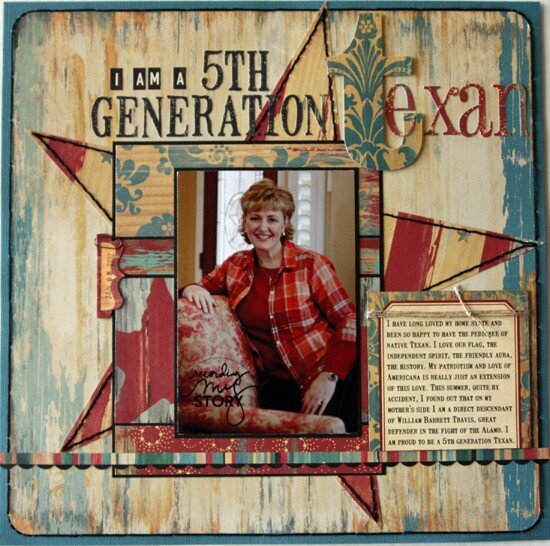 5th Generation Texan - Sketch Support