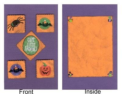 Halloween Cute Little Spooks Card