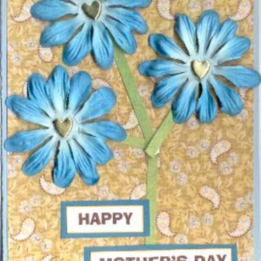 Mothers Day Flowers Card 2009
