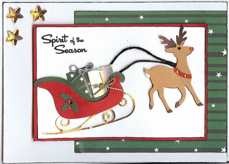 Christmas Sleigh Ride Card