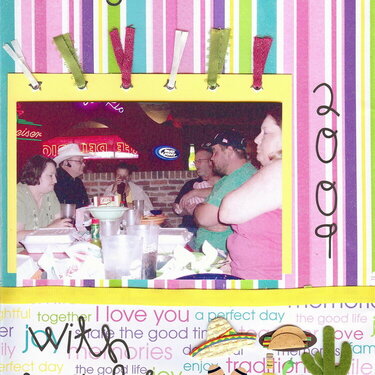 Eating at Del Rio&#039;s with Friends 2009