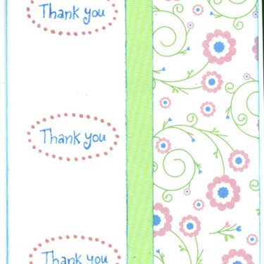 OWH Thank You Cards for June 2010