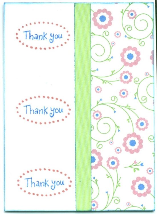 OWH Thank You Cards for June 2010