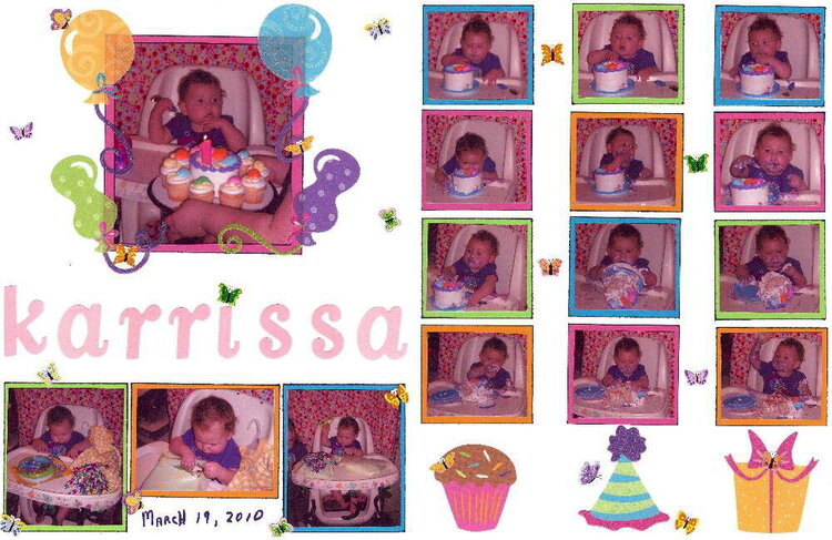Karrissa&#039;s First Birthday