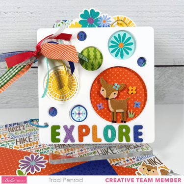 Explore Scrapbook Mini Album