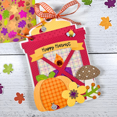 Fall Lantern Scrapbook Mini Album
