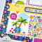 12x12 Summer Fun Scrapbook Layout