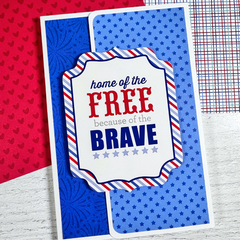 Veterans Day Wallet Shaped Mini Album with Lori Whitlock