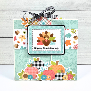 Happy Thanksgiving Scrapbook Album Kit