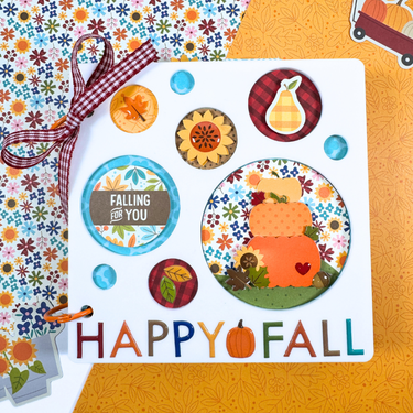 Happy Fall Scrapbook Mini Album