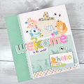 Winnie The Pooh Baby Scrapbook Album Kit