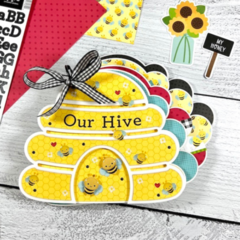 Beehive Mini Scrapbook Album