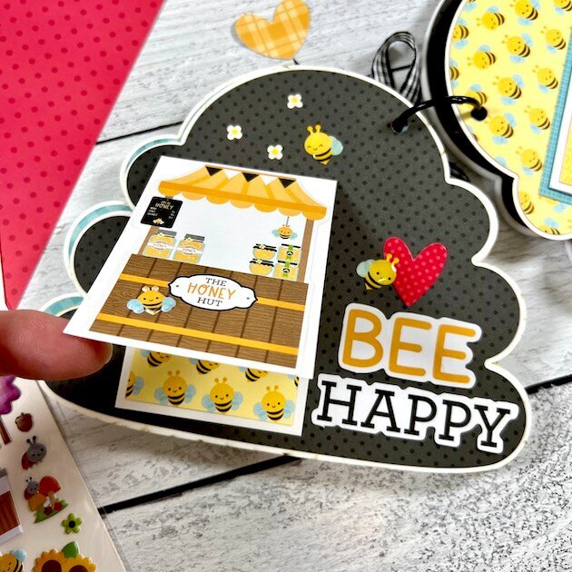 Beehive Mini Scrapbook Album