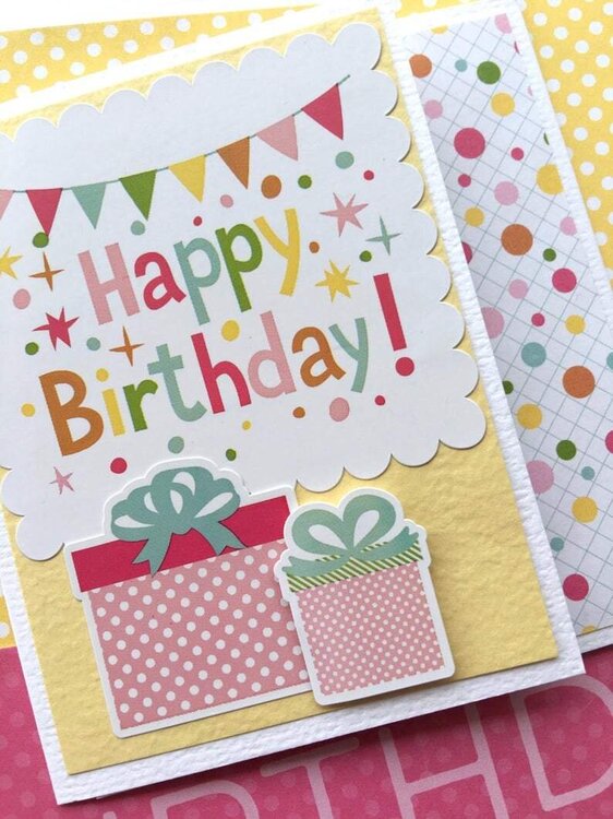 Birthday Wishes Scrapbook Album