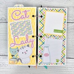 Kitty Cat Scrapbook Album