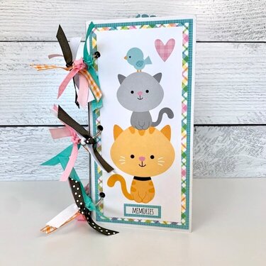 Kitty Cat Scrapbook Album