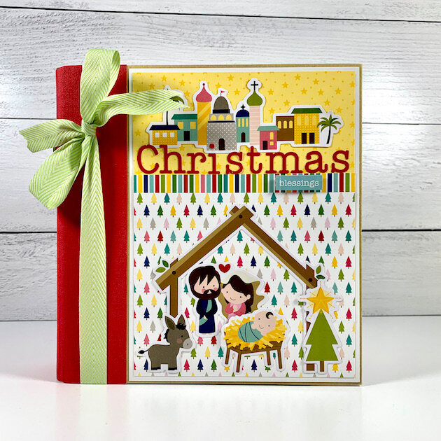 Christmas Blessings Scrapbook Album