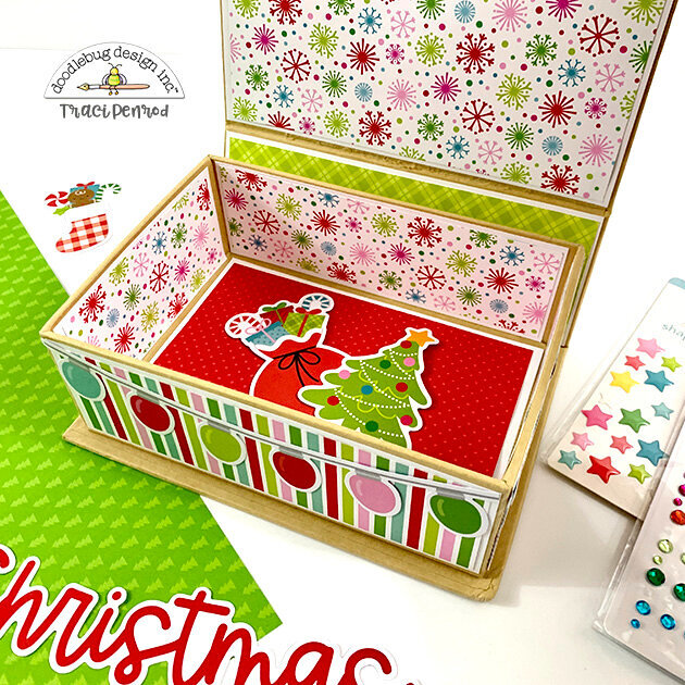 Christmas Photo &amp; Tag Box