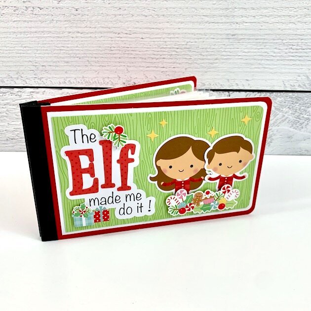 Christmas Elf Scrapbook Album