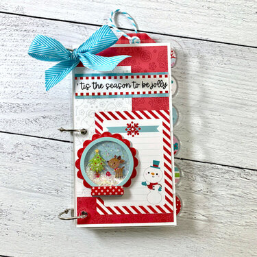 Tis The Season Christmas Scrapbook Album